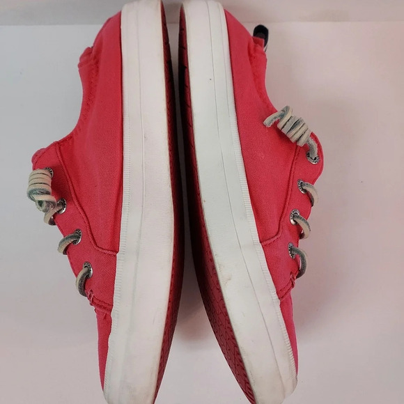 Sperry Women’s Crest Ebb Raspberry Canvas Lace Up Sneakers in Size 7.5M - Picture 8 of 14